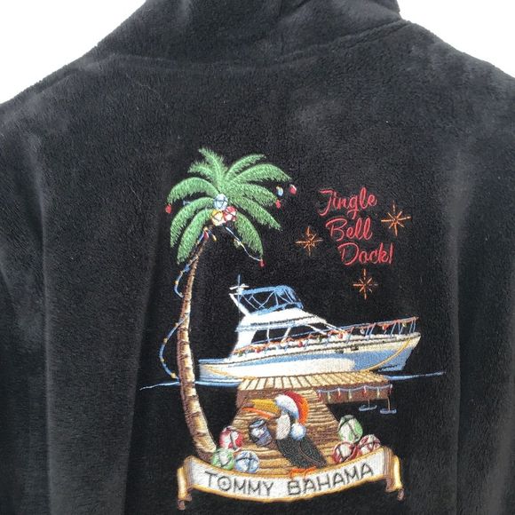 Tommy Bahama Thick Terry Spa Bath Robe - Picture 7 of 9